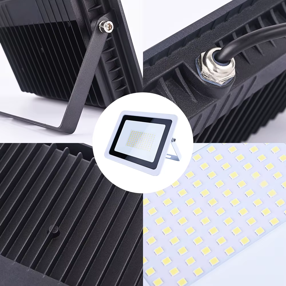 LED projecteur 10W 20W 30W 50W 100W 220V IP68 étanche