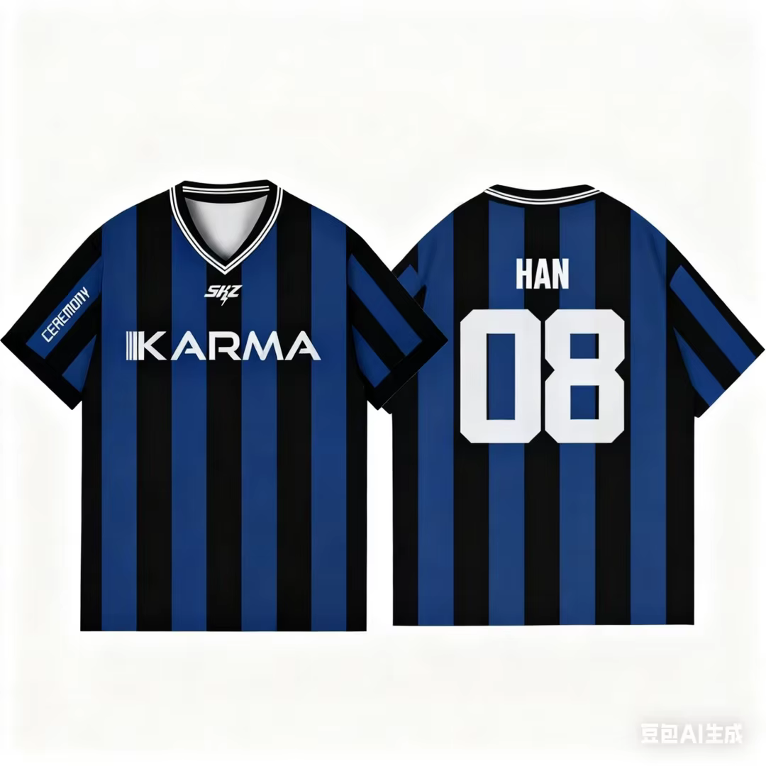 T-shirt graphique Kpop KARMA pour hommes et femmes