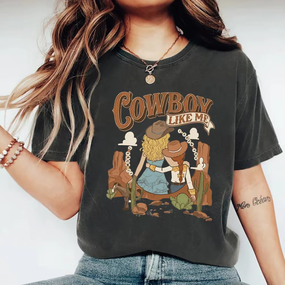 T-shirt Cowboy Like Me Vintage Western I Knew It I Knew You pour femme