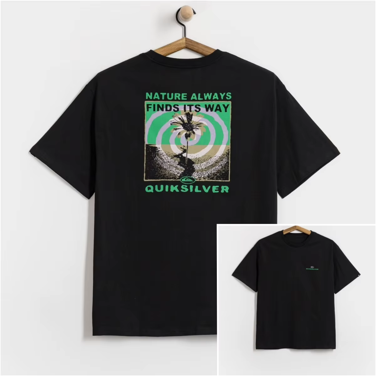 T-Shirt tendance Evo Blossom of Peace pour le surf et le skateboard