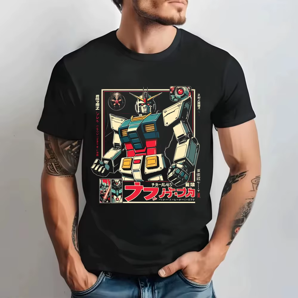 T-shirt imprimé Gundam