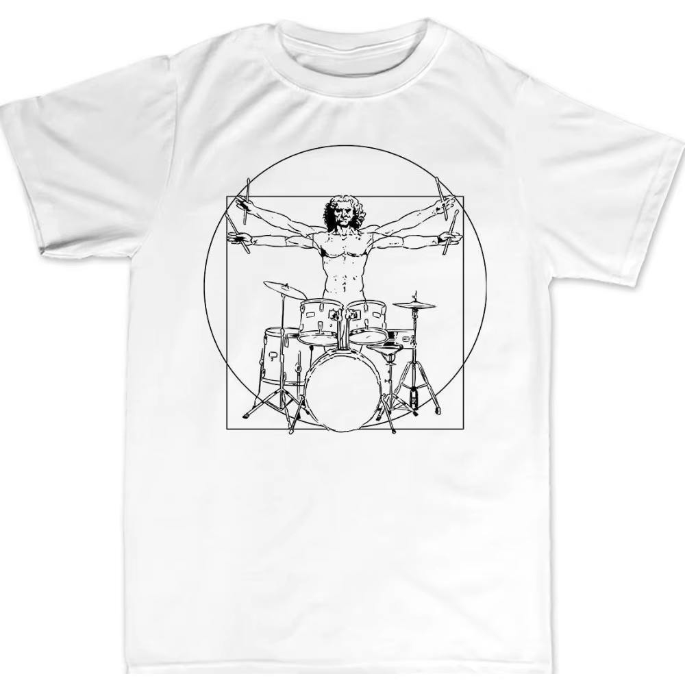T-shirt graphique d'art gothique pour homme