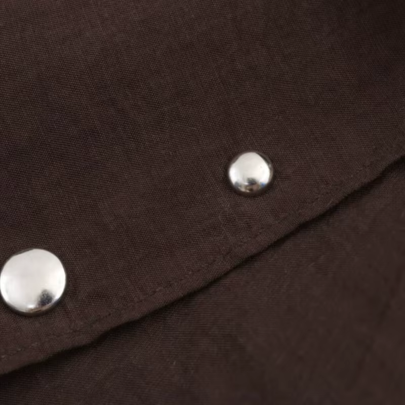 Haut décontracté ample à manches chauve-souris et épaules dénudées pour femme avec clous - Blouse tendance printemps-été pour les sorties quotidiennes et les voyages