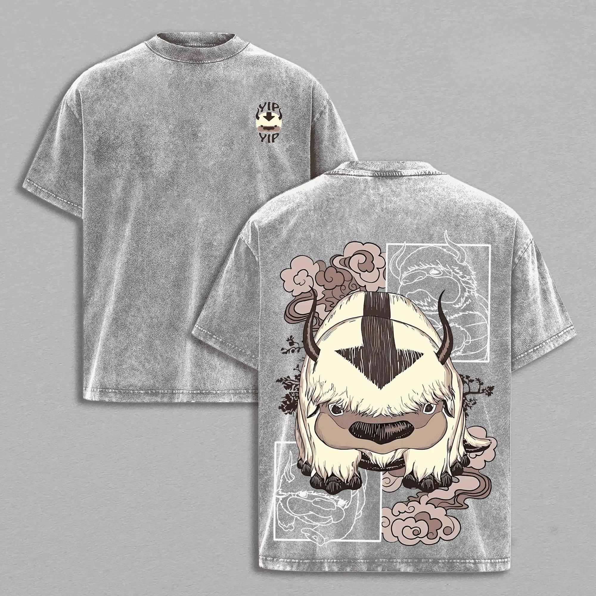 T-shirt Avatar: The Last Airbender Anime Appa