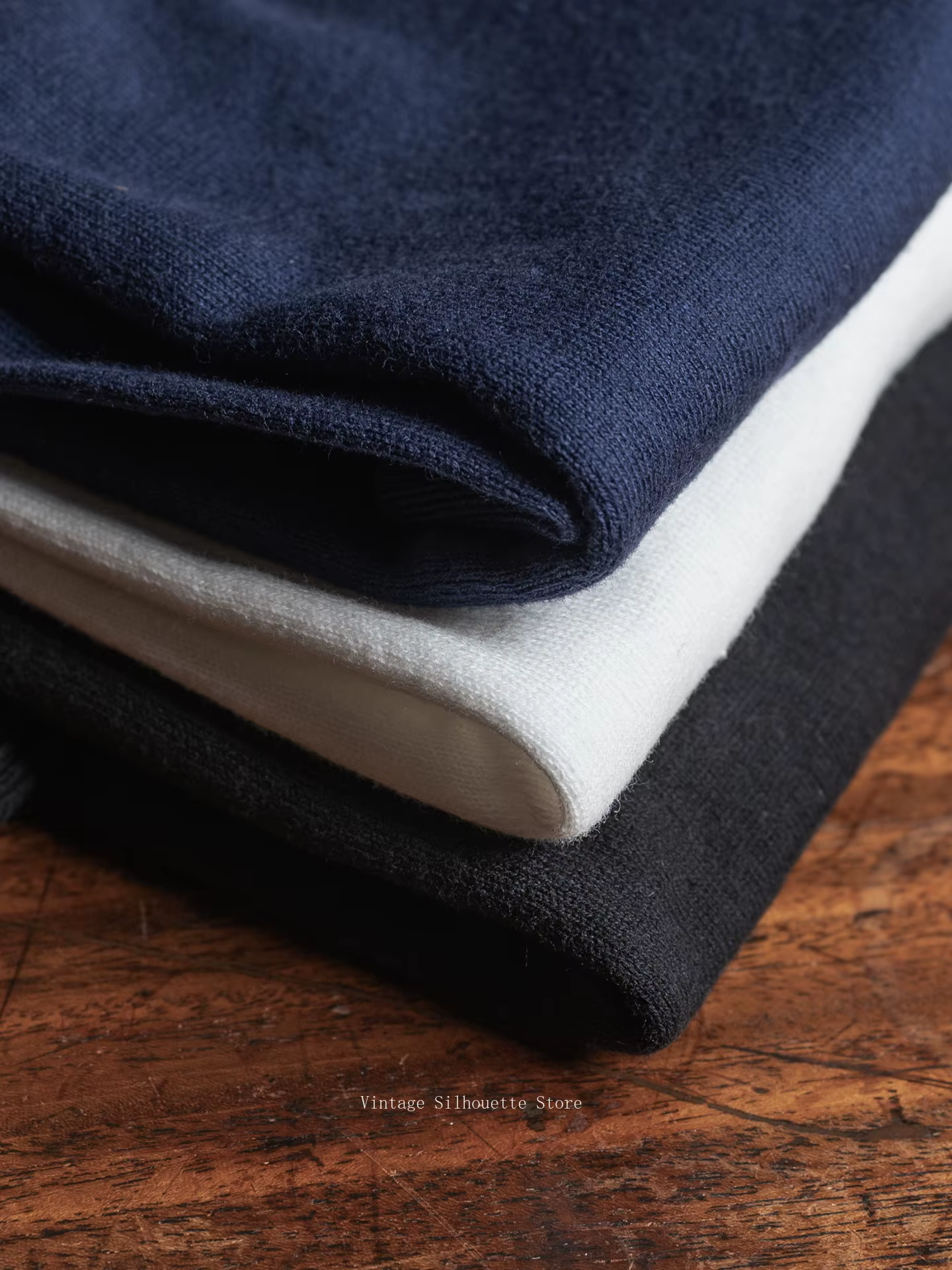 Polo en tricot vintage pour homme