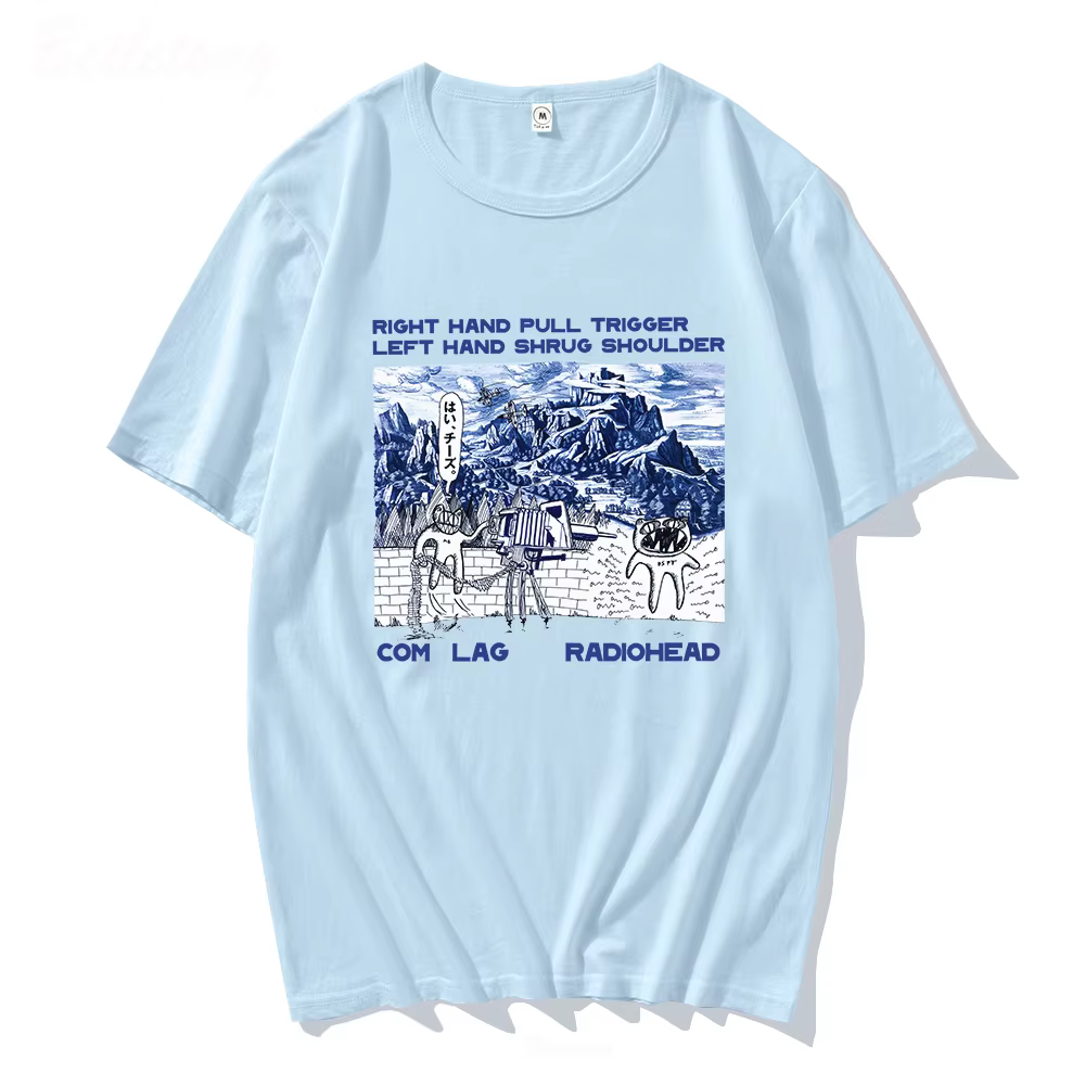 Radiohead-T-shirt pour homme et femme