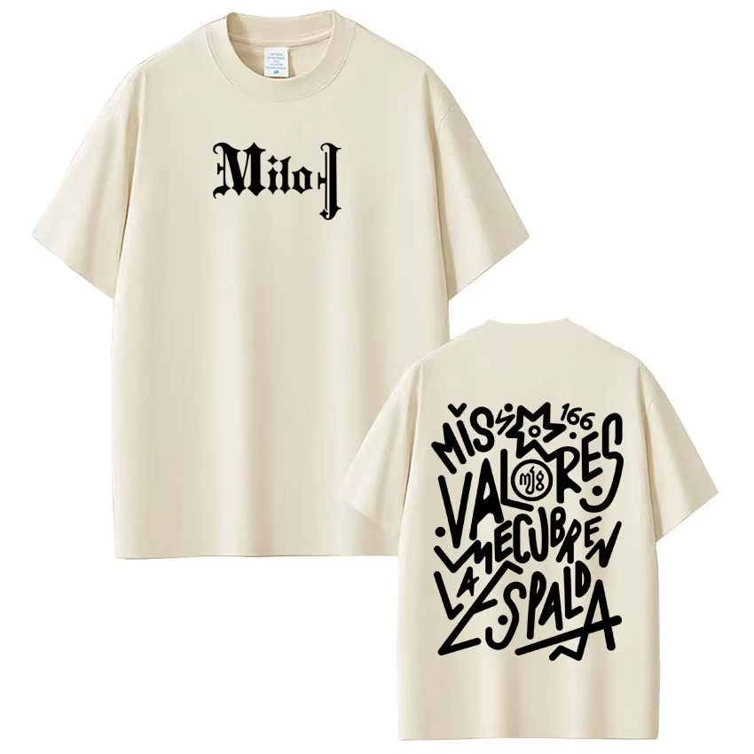 Rappeur Milo J mode graphique T-shirt hommes femmes