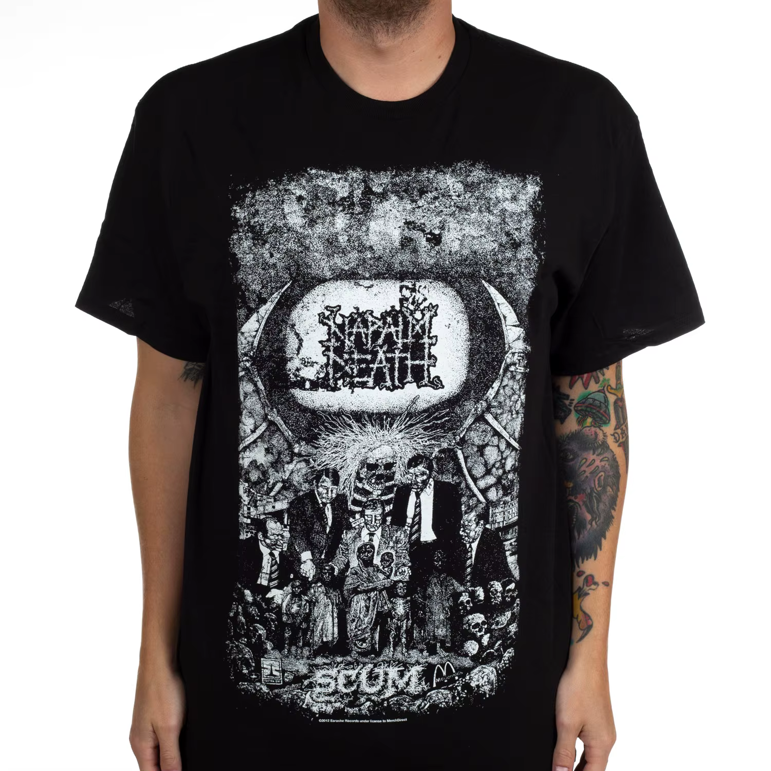 T-Shirt Napalm Death Harmony Corruption Band