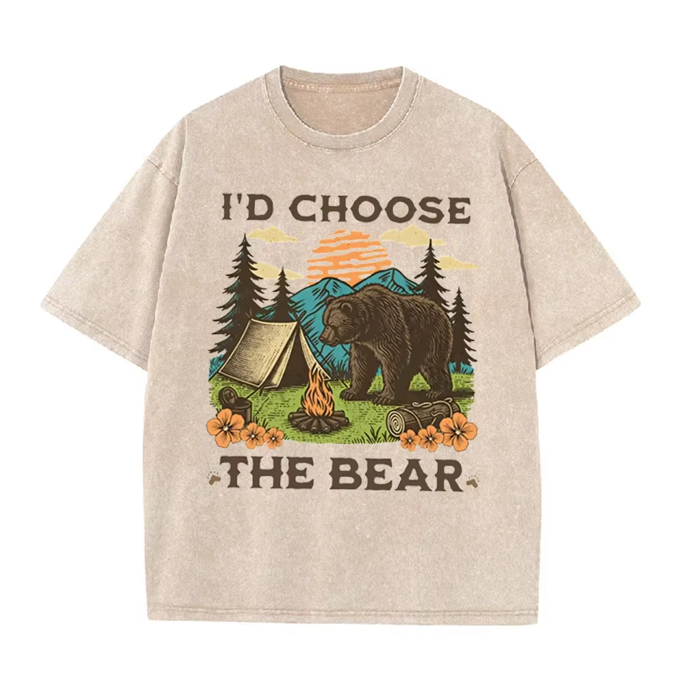 T-shirt décontracté en coton à col rond et manches courtes pour femme