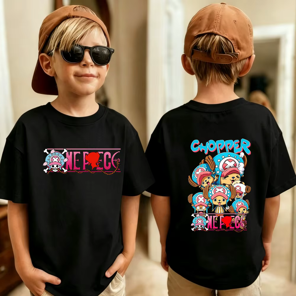T-shirts à manches courtes pour garçons et filles