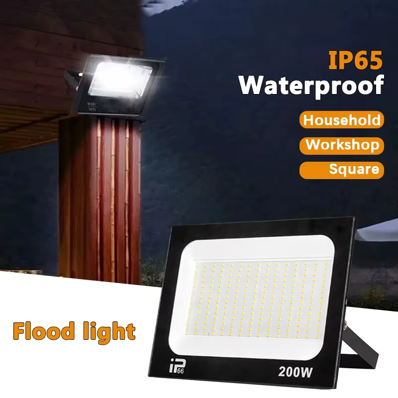 Éclairage LED extérieur IP66 étanche chemin lumière projecteur 10W 20W 30W 50W 100W 200W
