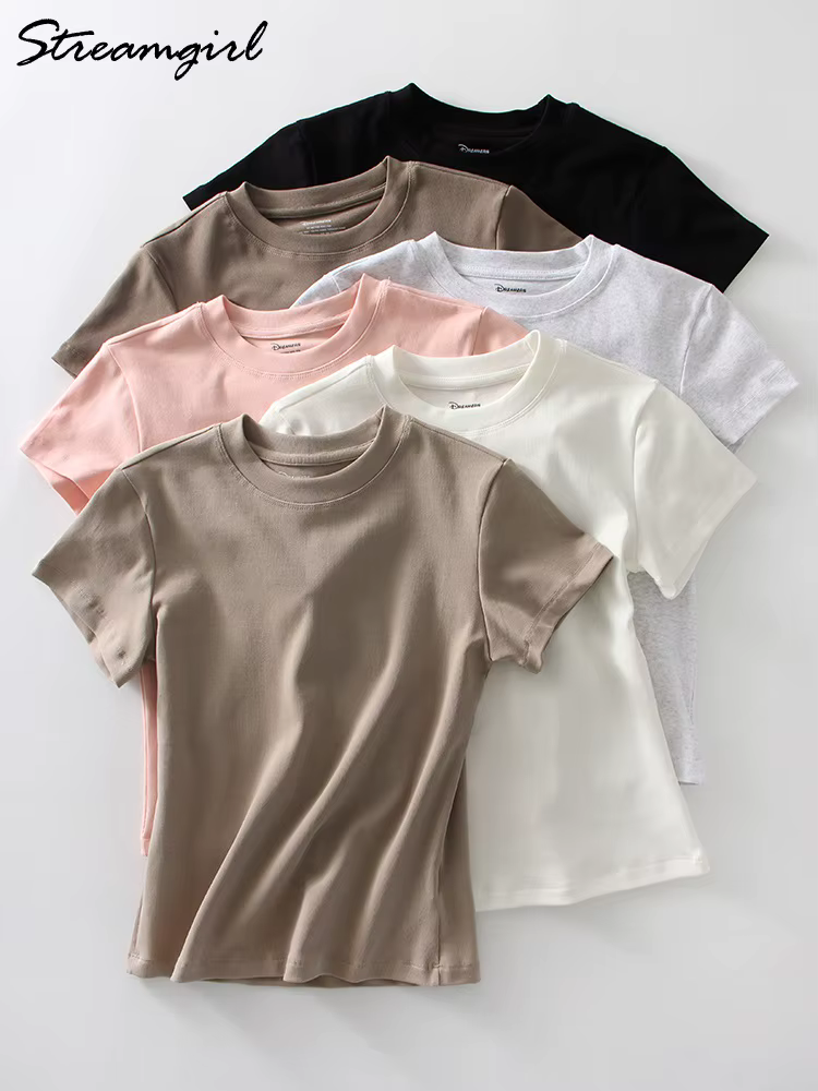T-shirts basiques pour femmes