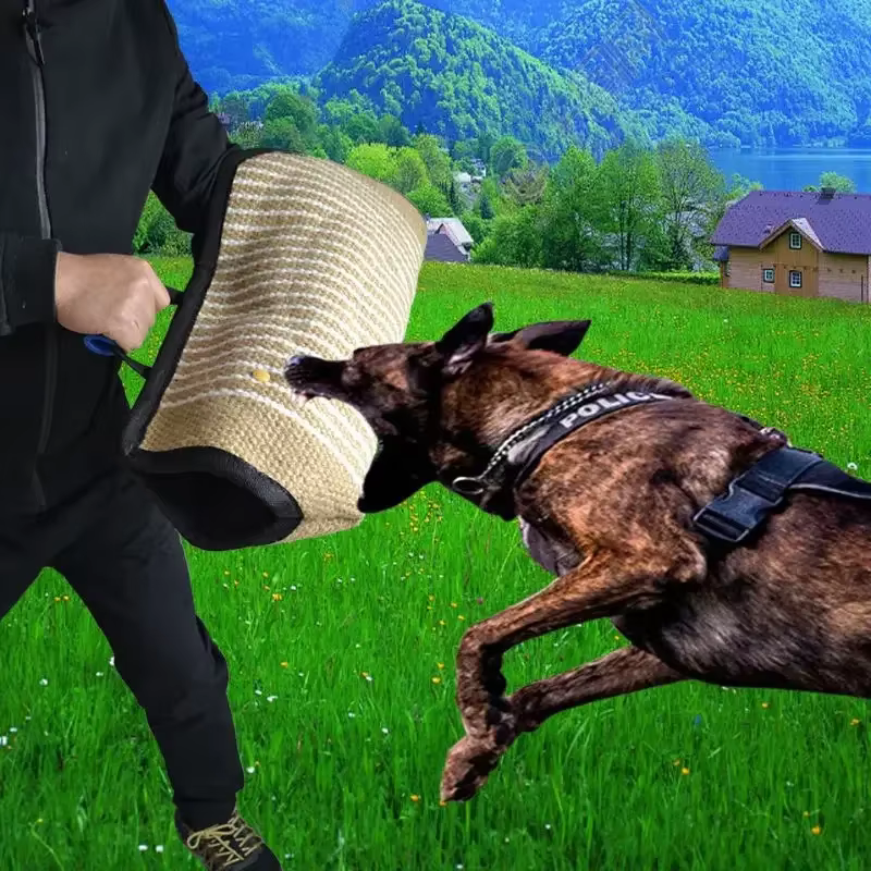 Manchon de Protection des bras pour l'entraînement des morsures de chien