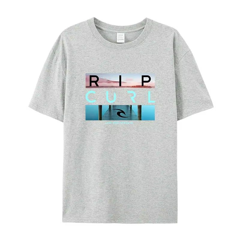 T-shirt Rip Livethe Search Beauty Curl pour hommes