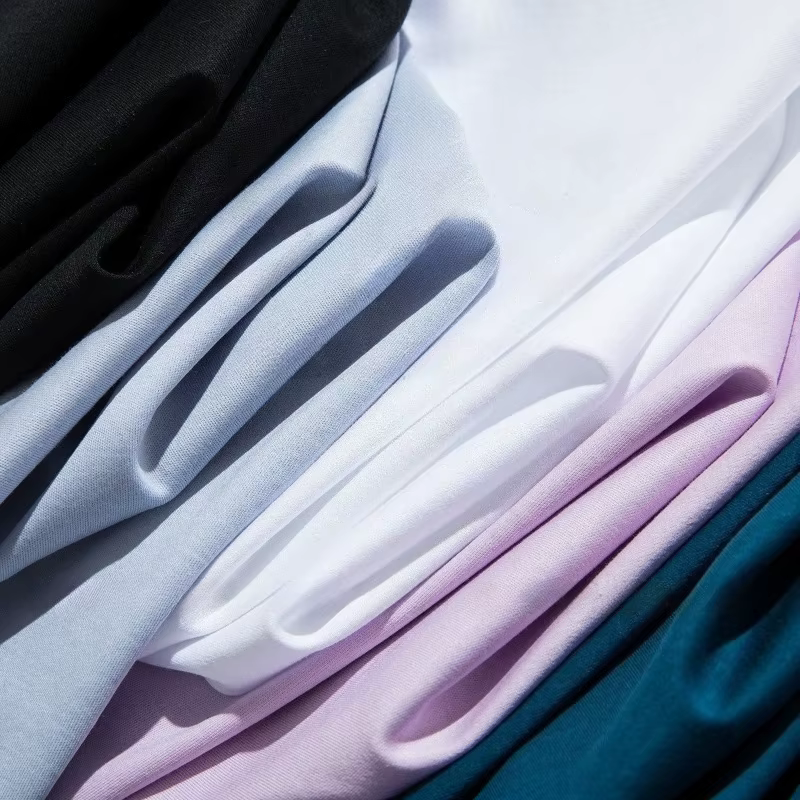 MRMT 2026 Nouveau T-shirt pour femme en soie de mûrier et coton mercerisé