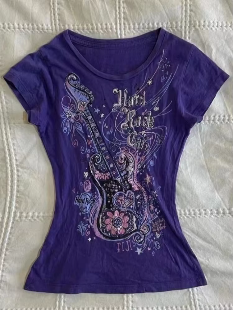 T-shirts courts à manches courtes pour femmes