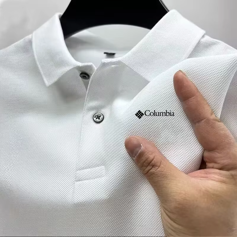 Polo décontracté pour homme à manches courtes
