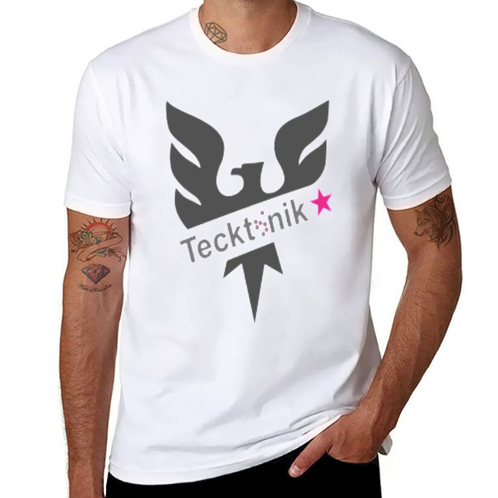 Ktonik Dance Style Graphics T-Shirt pour hommes