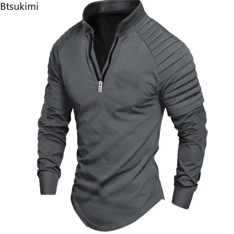 Polo à manches longues pour hommes