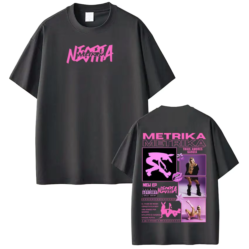 T-shirt Singer Metrika Album Tour 2026 pour hommes et femmes