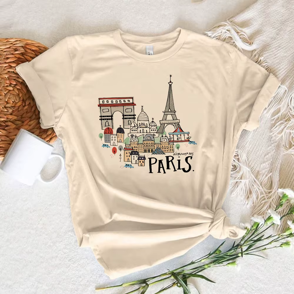 T-shirt Manga Japonais pour Femme, Vêtement Graphique, Comique, Paris