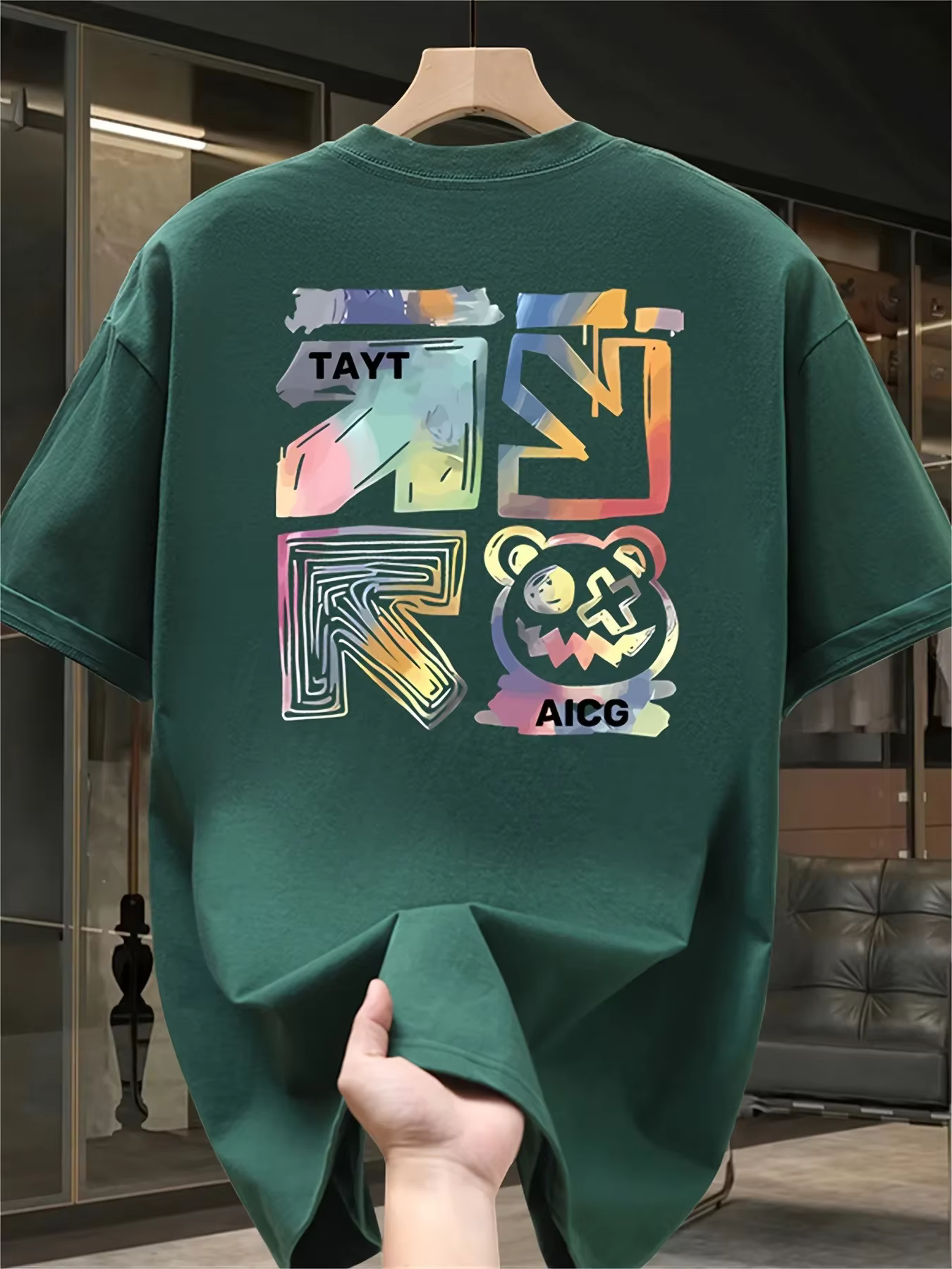 T-shirt pour homme 100% coton