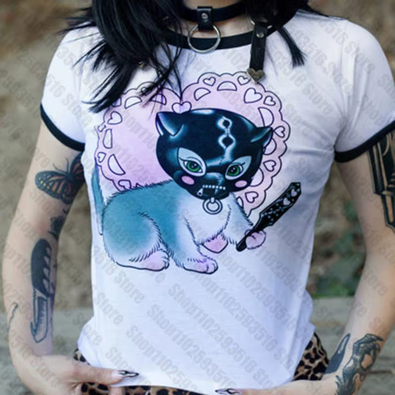 T-shirt Kawaii pour filles