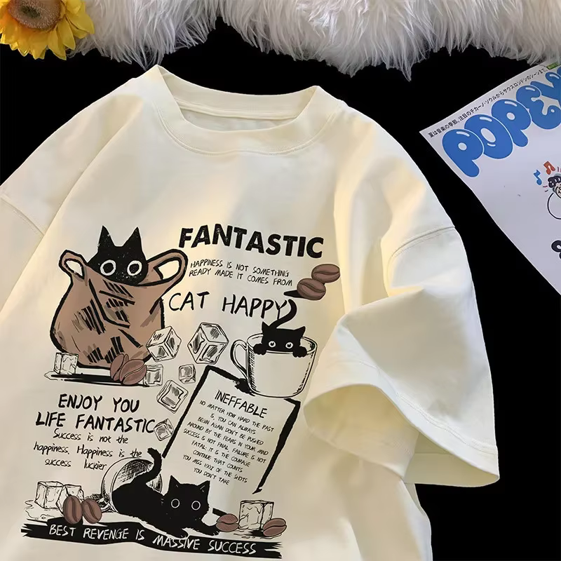 T-shirt à manches courtes pour hommes et femmes