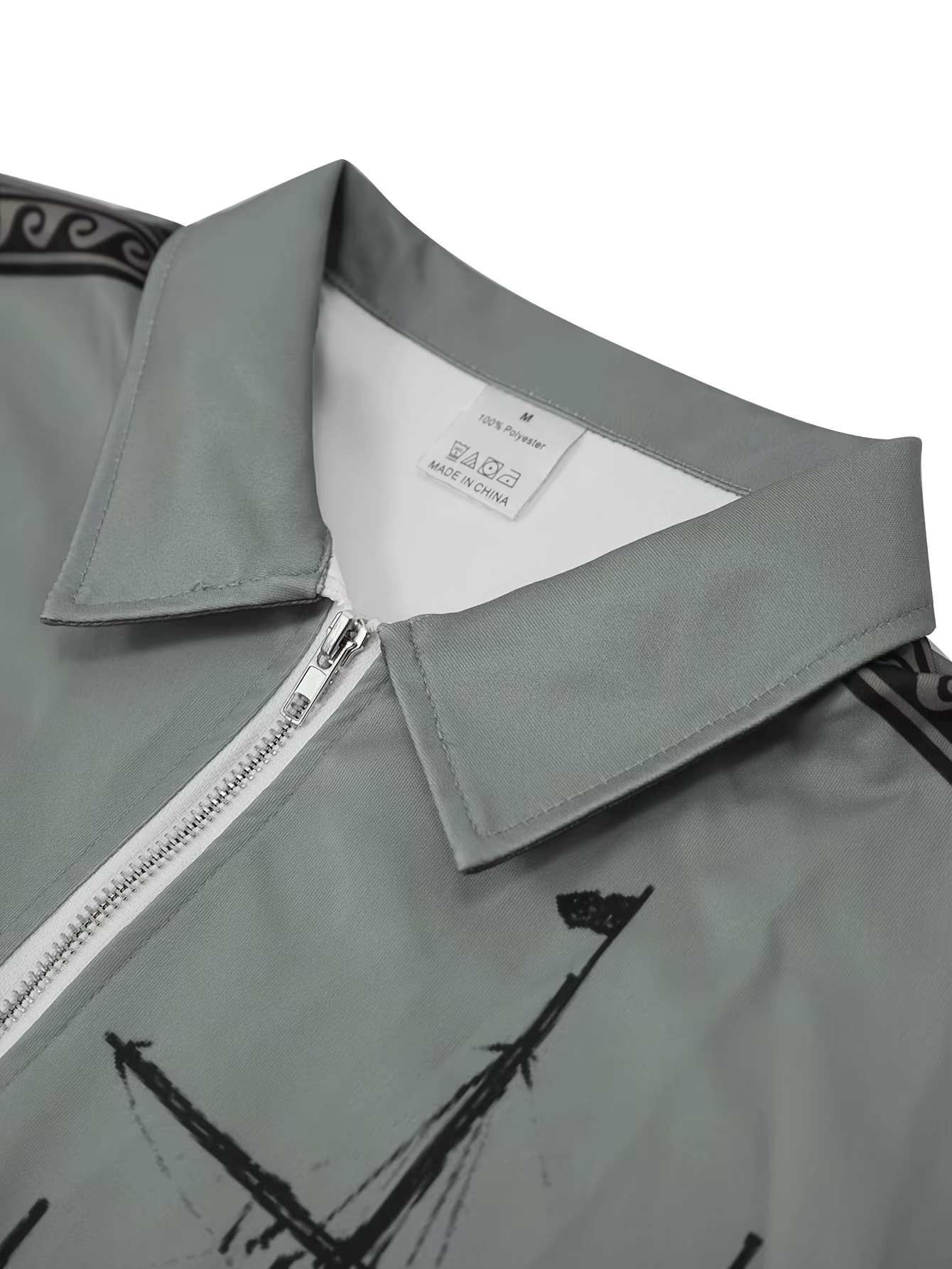 Polo à manches longues pour hommes