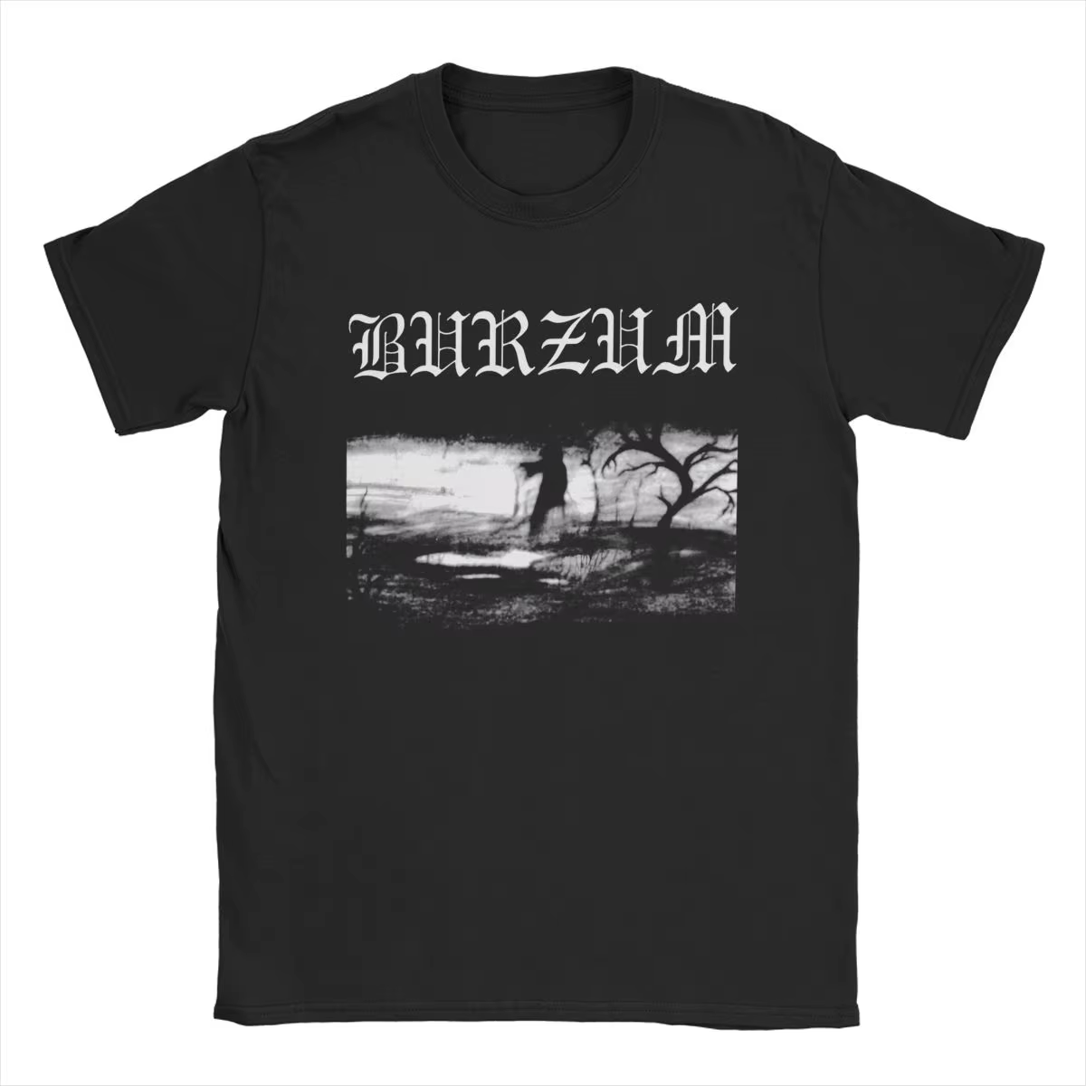 Burzum-T-shirt à Manches Courtes pour Homme et Femme