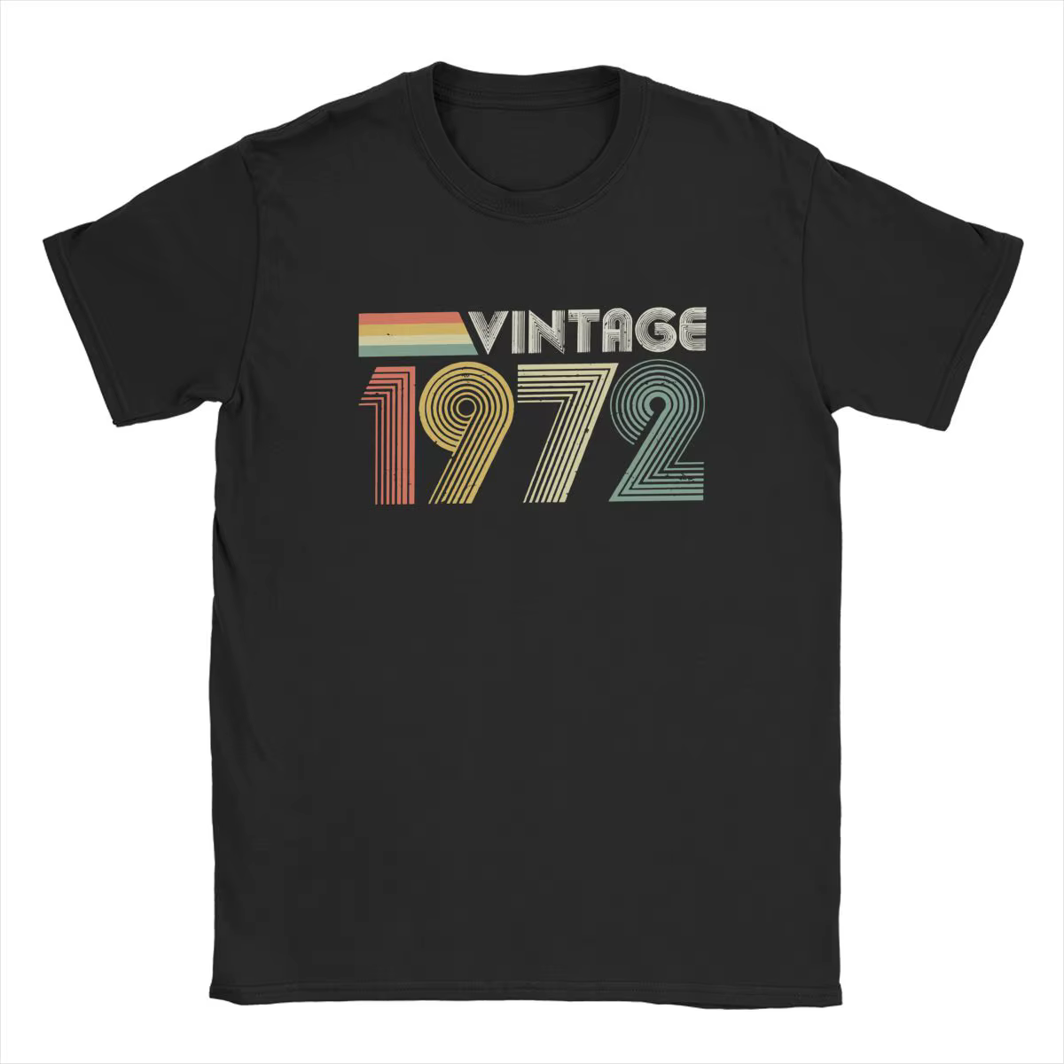 T-Shirt Vintage en pur coton pour hommes