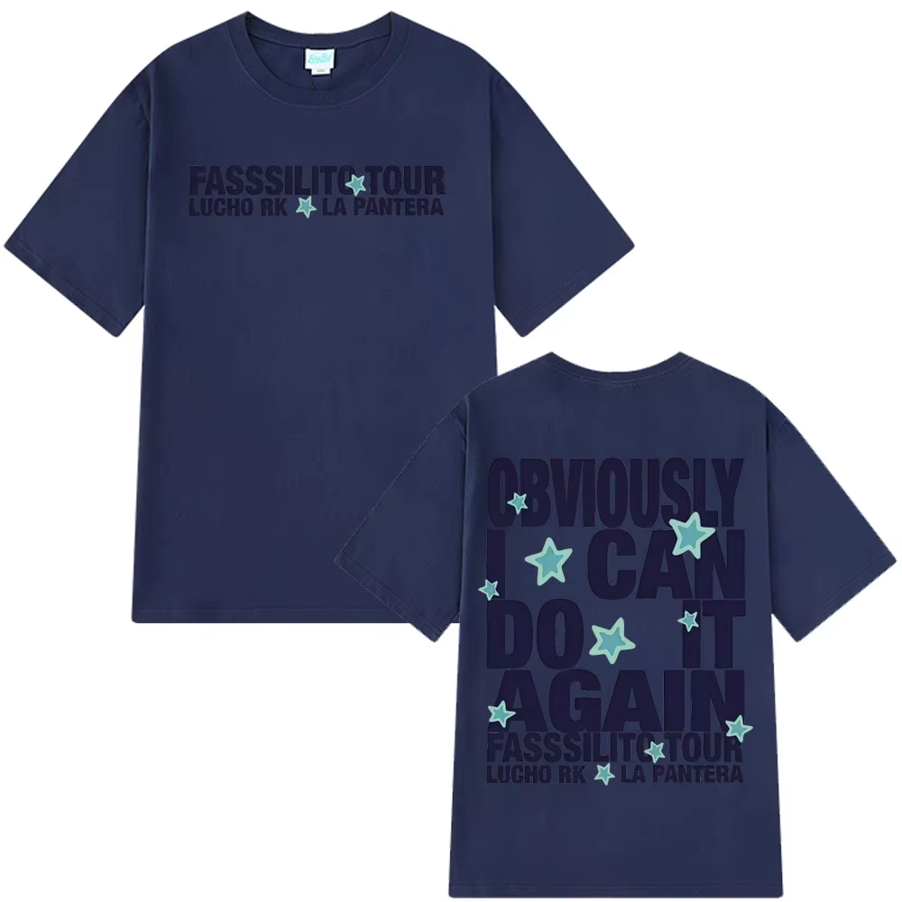 T-shirts imprimés Lucho Rk La Pantera Fassilito Tour 2026 pour hommes et femmes