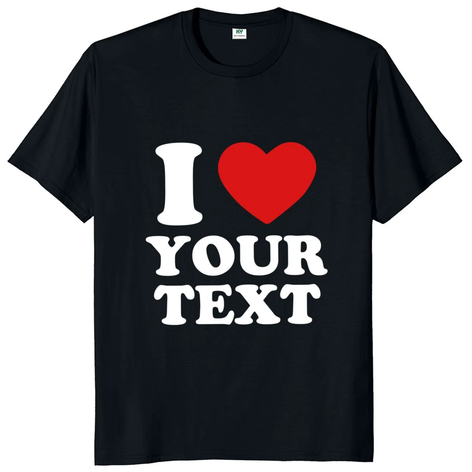 T-shirt personnalisé pour hommes