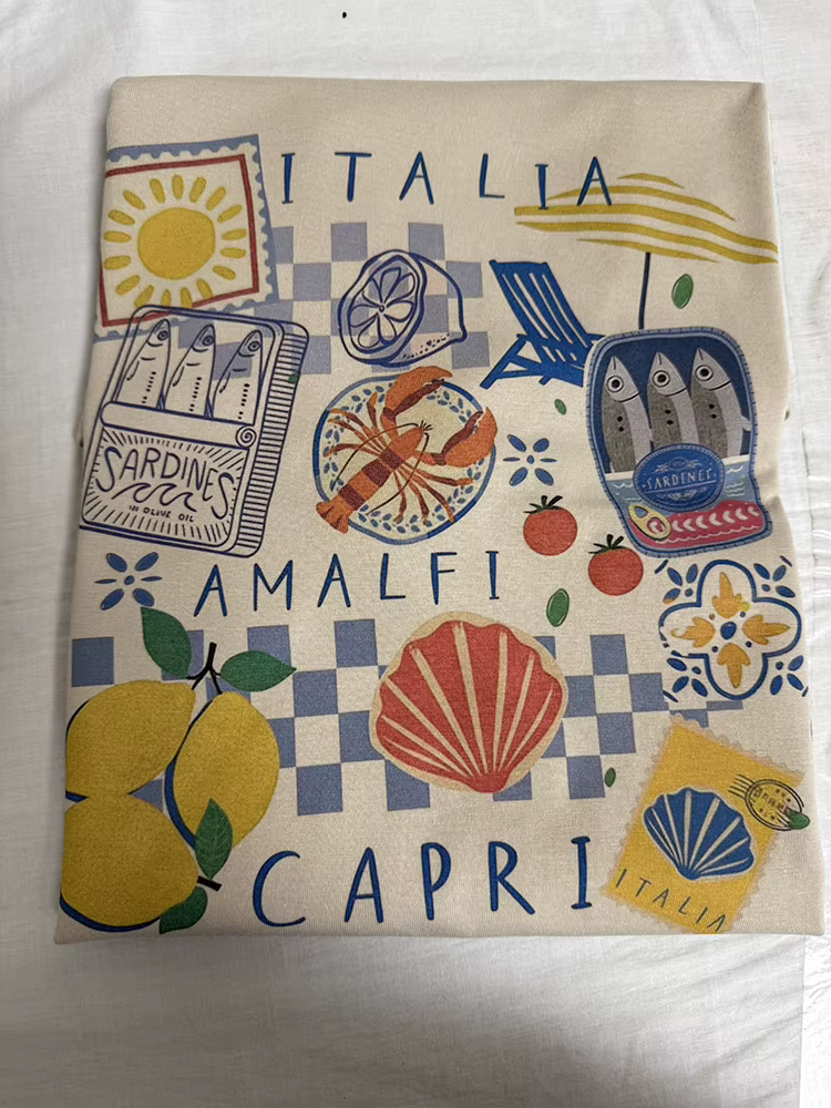 T-shirt graphique Capri Italia