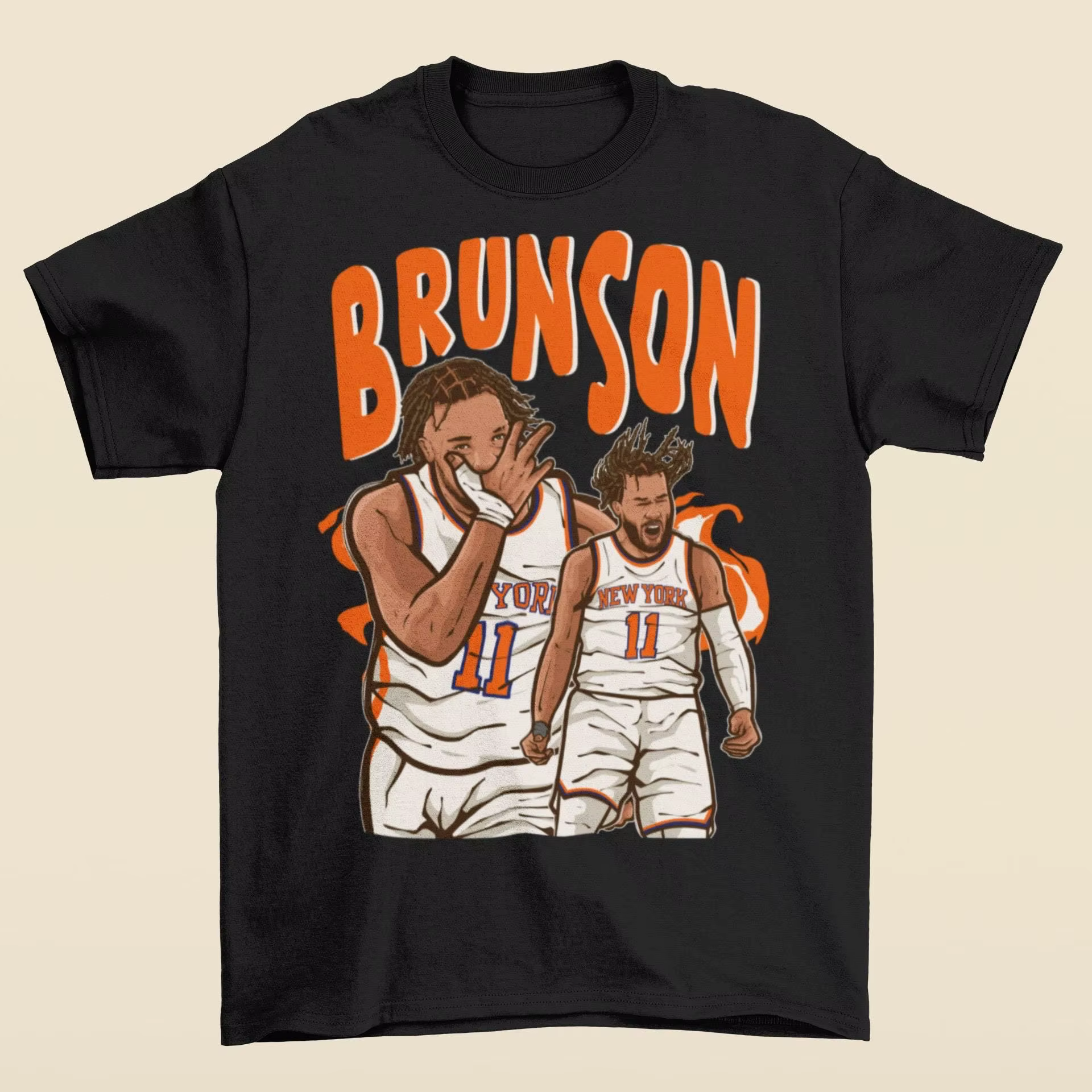 T-shirt Jalen Brunson 100 % coton