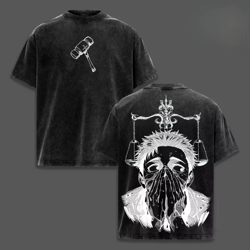 T-shirt imprimé Itadori Yuji
