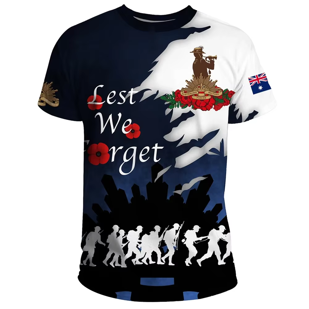 Été australie drapeau graphique t-shirts hommes mode sport à manches courtes t-shirt ample équipe de Football australienne unisexe hauts