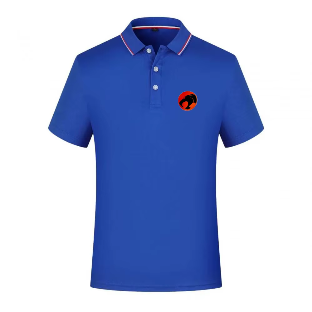 Polo à manches courtes avec logo Thundercats pour hommes