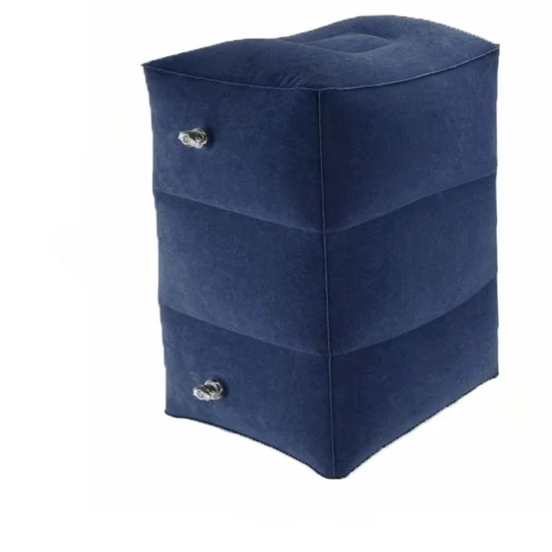 Repose-pieds gonflable pour enfants, coussin de repos pour avion, voiture, bus, coussin de voyage, repose-pieds