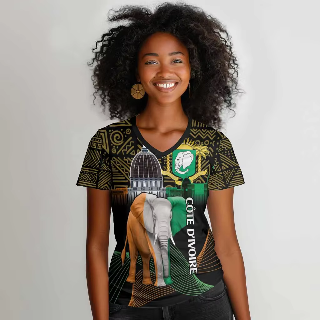 T-shirt pour femmes de Côte d'Ivoire