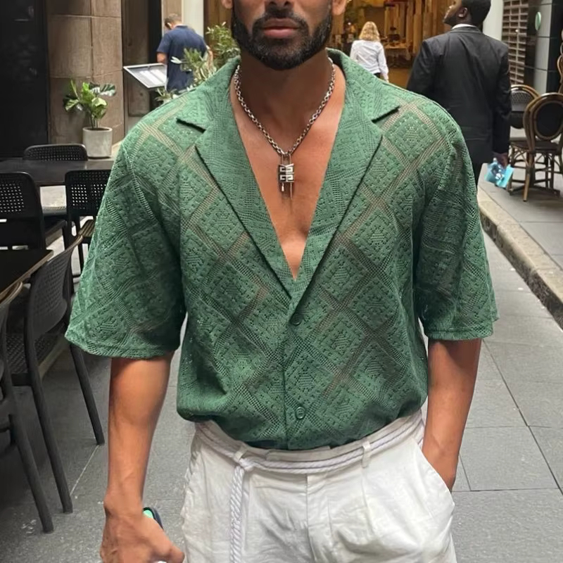 Chemise d'été Cool pour hommes