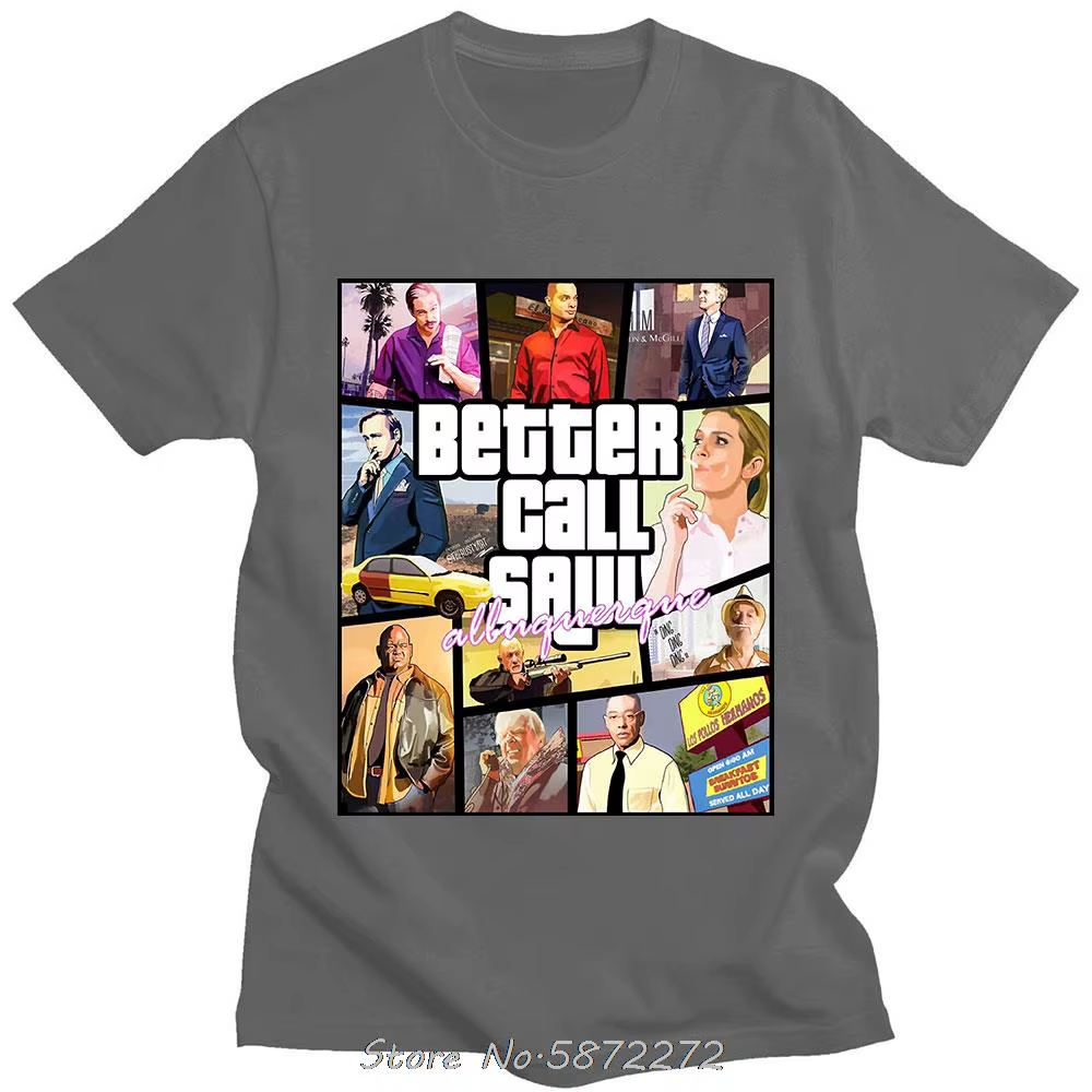 T-shirt manches courtes Breaking Bad pour homme