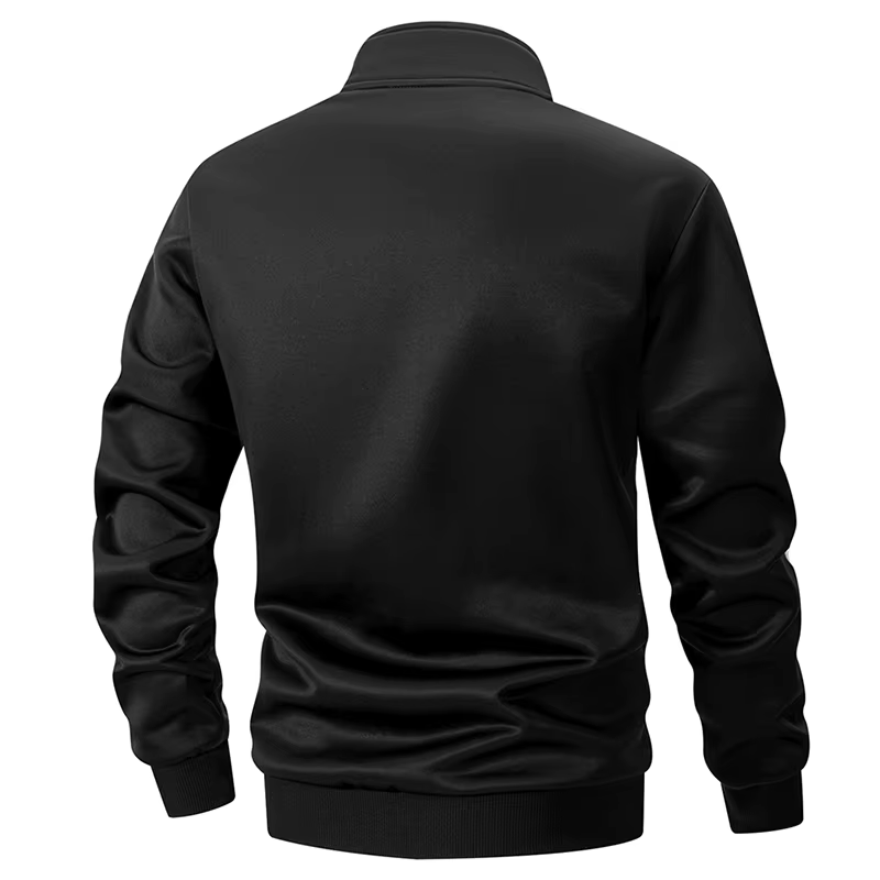 Veste de sport en Patchwork de blocs de couleurs pour hommes avec poche Kanga automne hiver doublé polaire chaud à manches longues manteau zippé vêtements d'extérieur hauts
