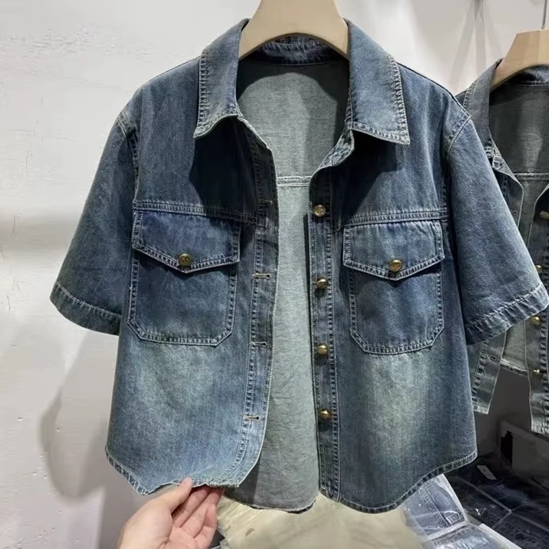 Chemise en jean pour femmes