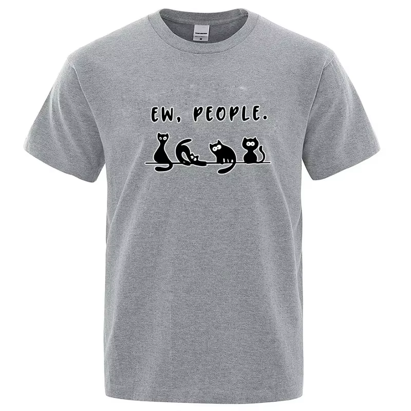 T-shirt pour homme en coton mélangé de haute qualité