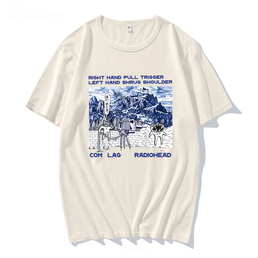 Radiohead-T-shirt pour homme et femme