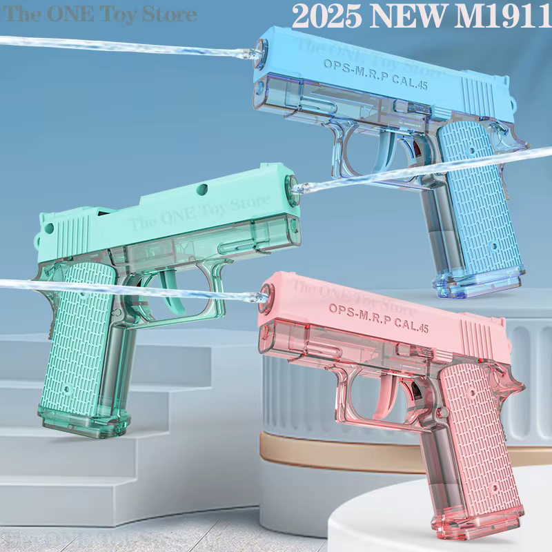 Pistolet à eau M1911, jouet d'été