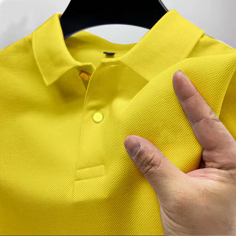 Polo d'été décontracté et respirant pour hommes
