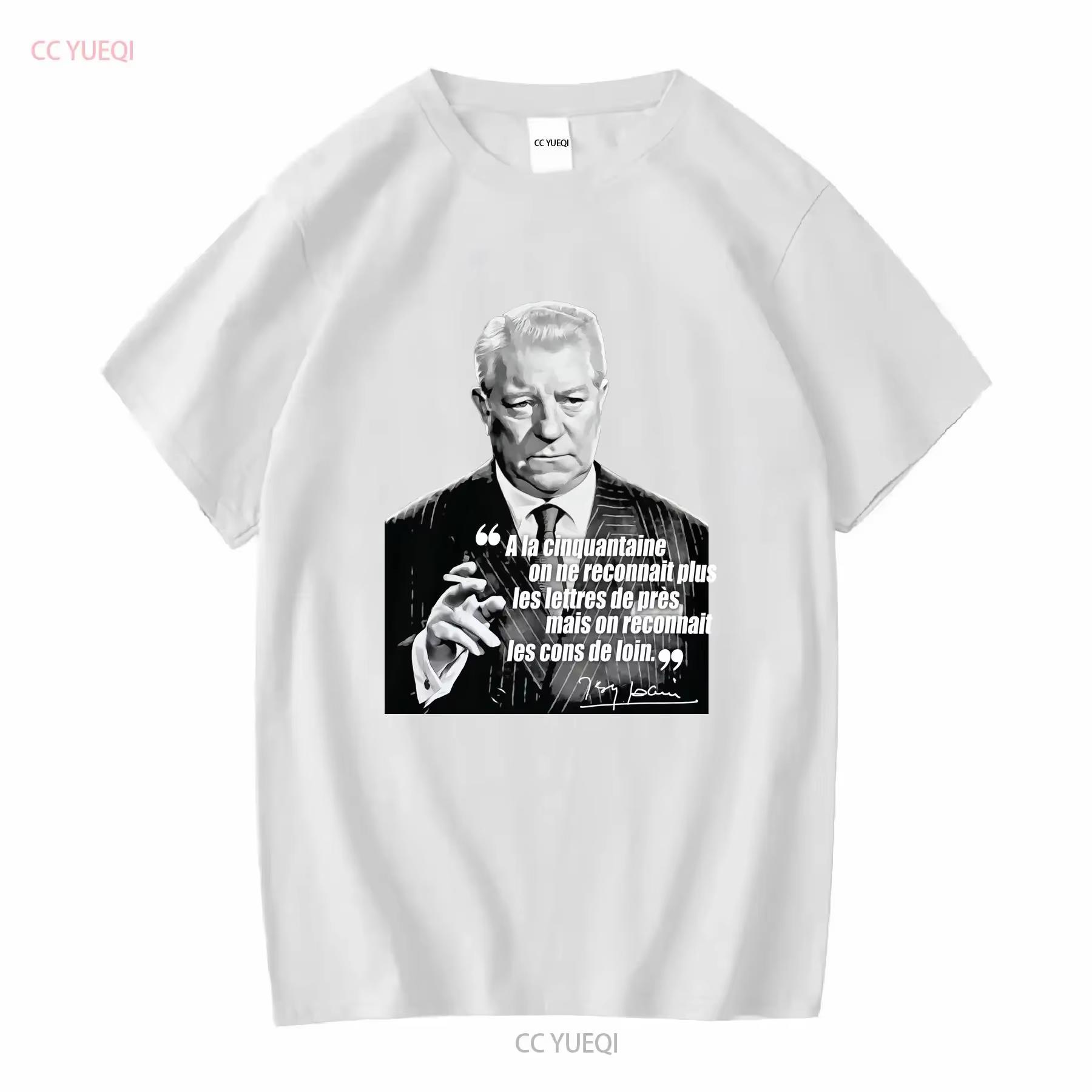 T-shirt 50e anniversaire en coton pour homme