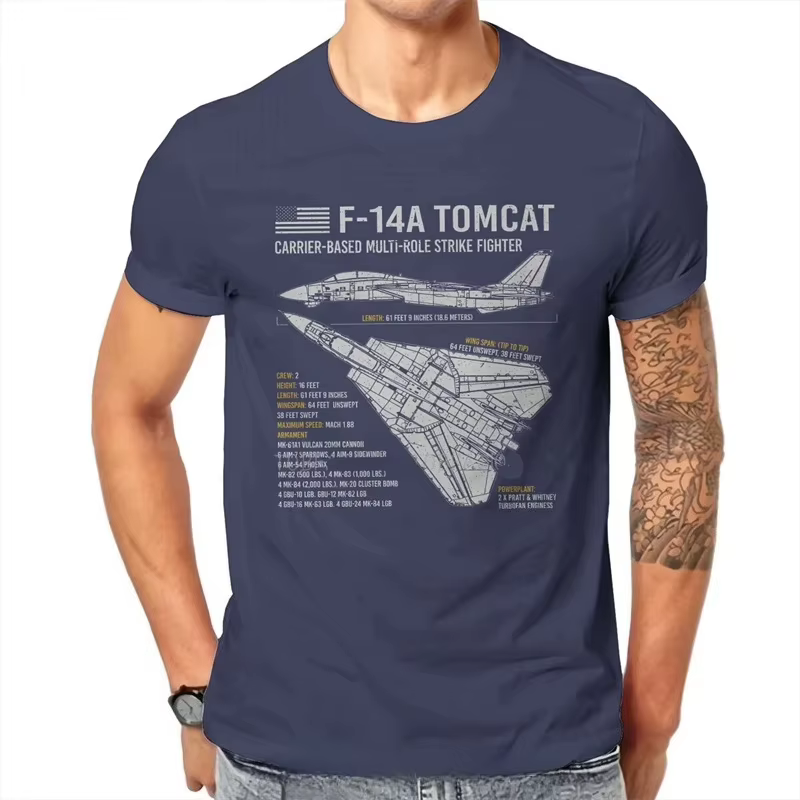 T-shirt à col rond pour hommes